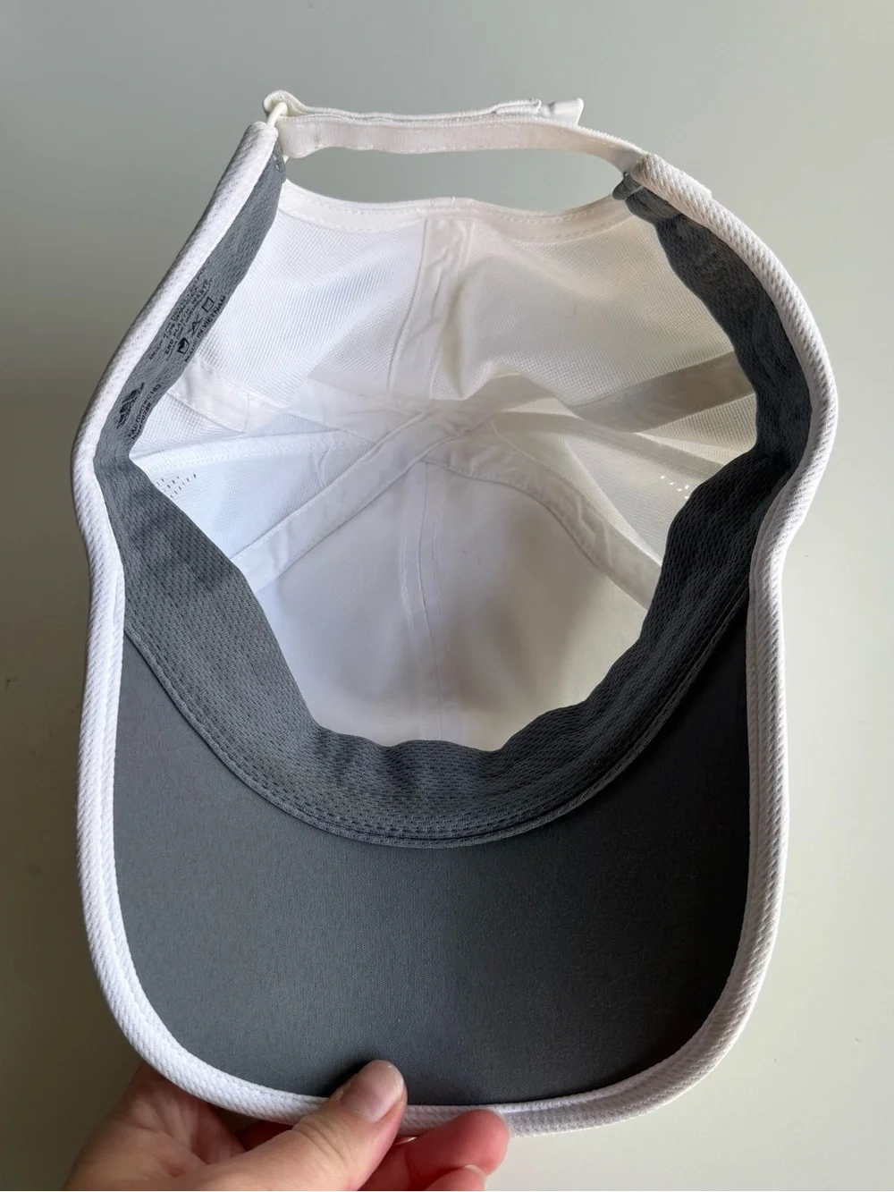 Adidas Aeroready White Floral Hand Painted Running Hat Cap